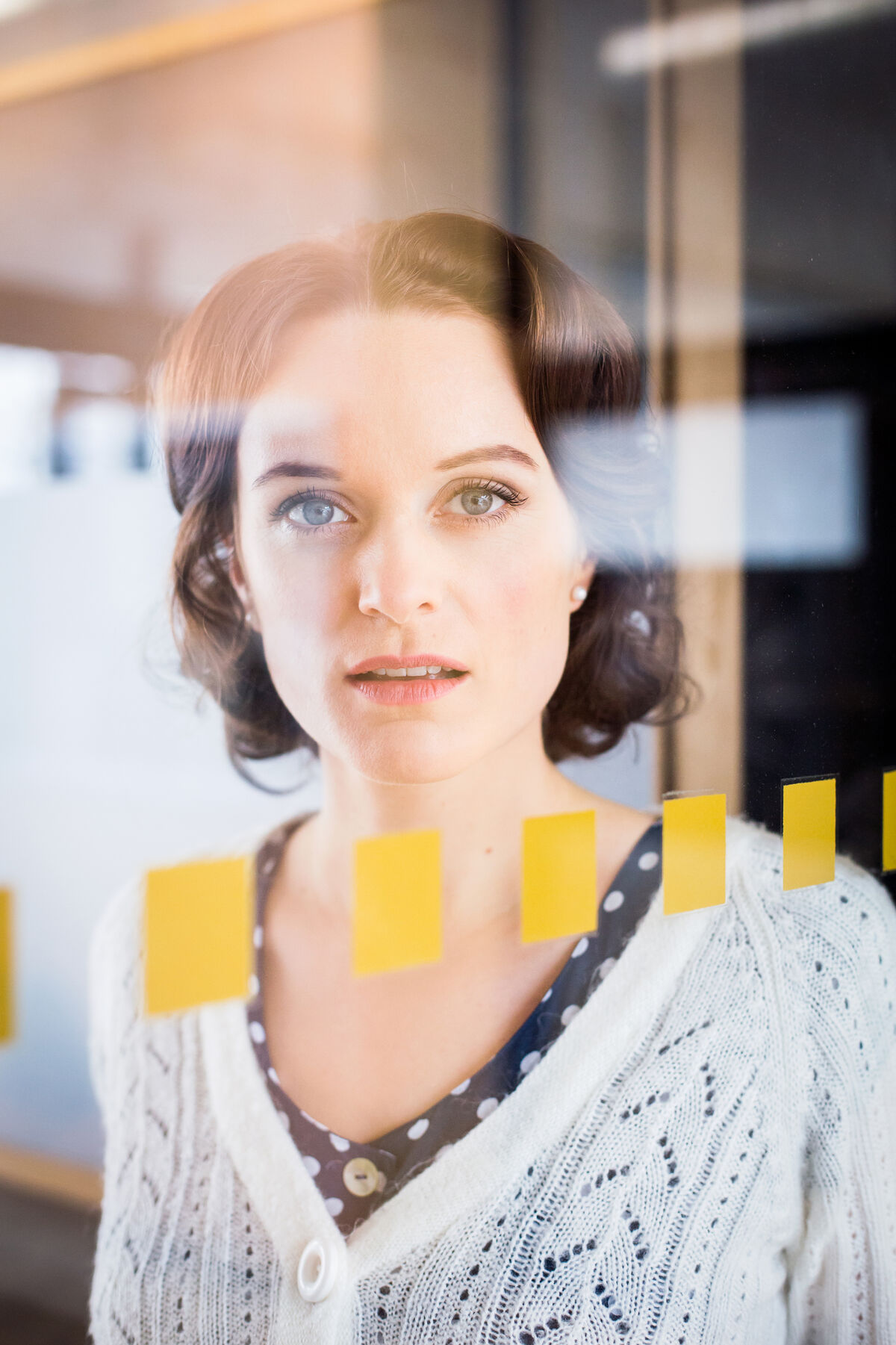 Make Up fuer Video-Produktion