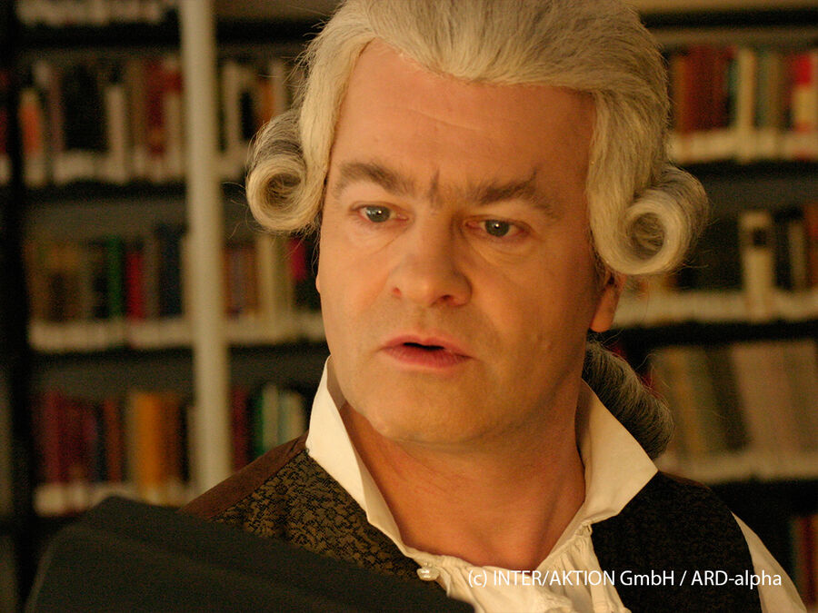 Maske fuer Dokumentarfilm — Buehnenszene